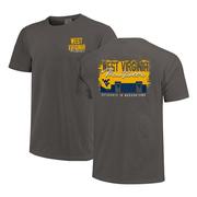 West Virginia Stadium Saturdays Comfort Colors Tee